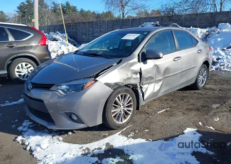 2014 Toyota Corolla Le Plus z USA, uszkodzony, nr VIN 2T1BURHE5EC047751